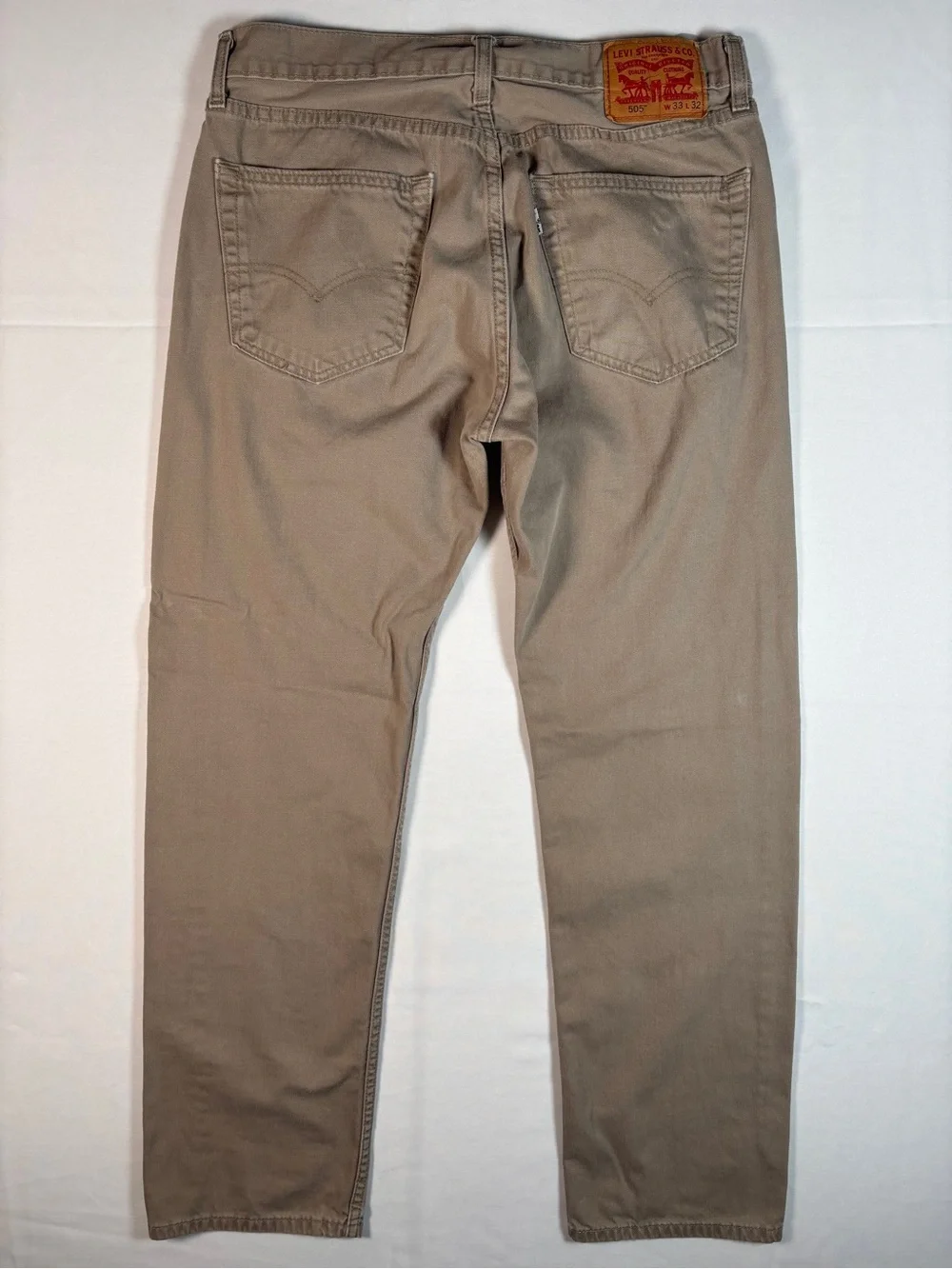 Levi's Men's Khaki Straight-Leg Chinos